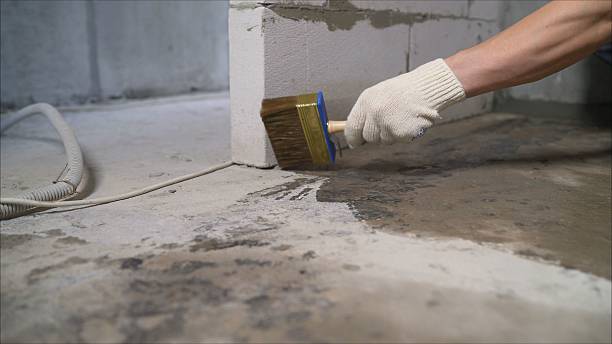 SJ Waterproofing Pros Basement Waterproofing coverage map for Crane, IN and surrounding area